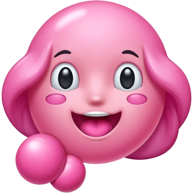 Pink emoji