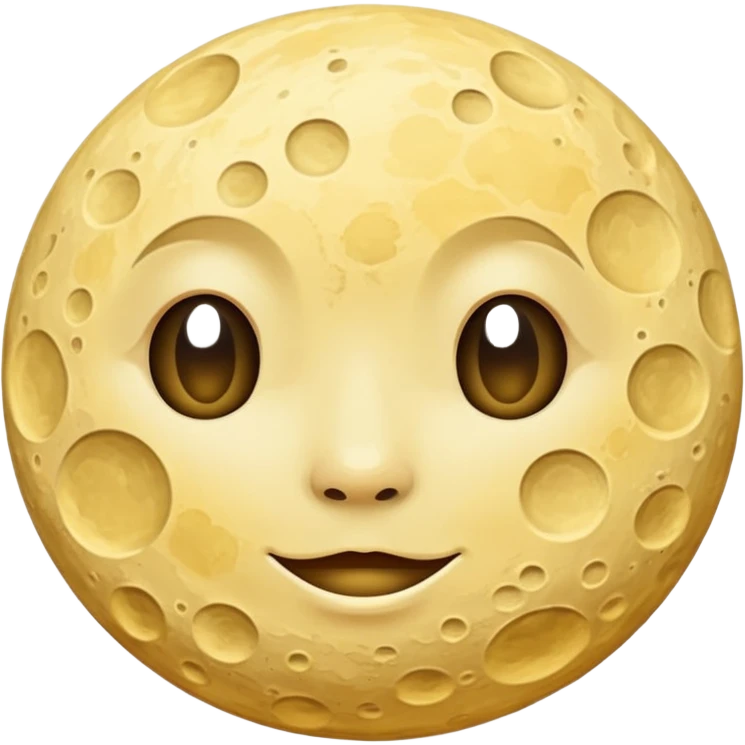 Vintage Moon emoji