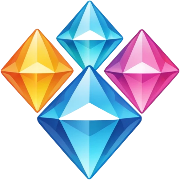 Four diamonds logo emoji