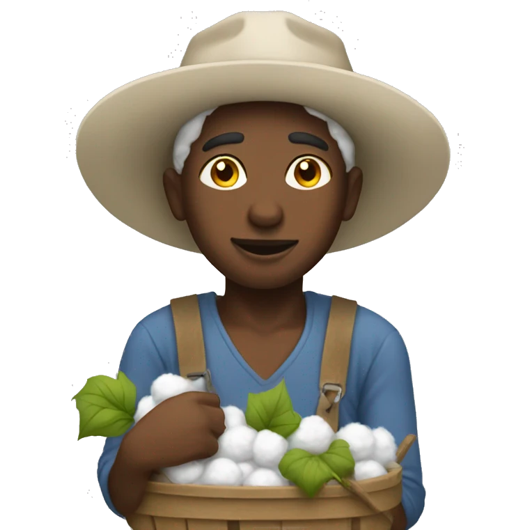 Cotton picker emoji