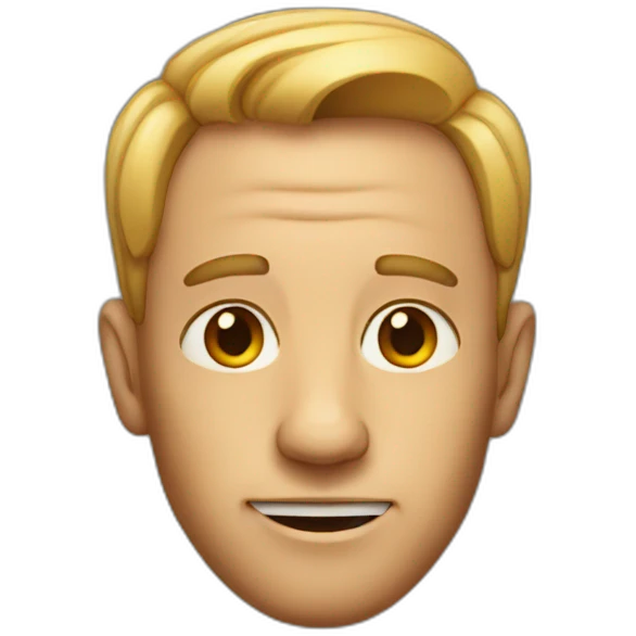 man with big ears emoji