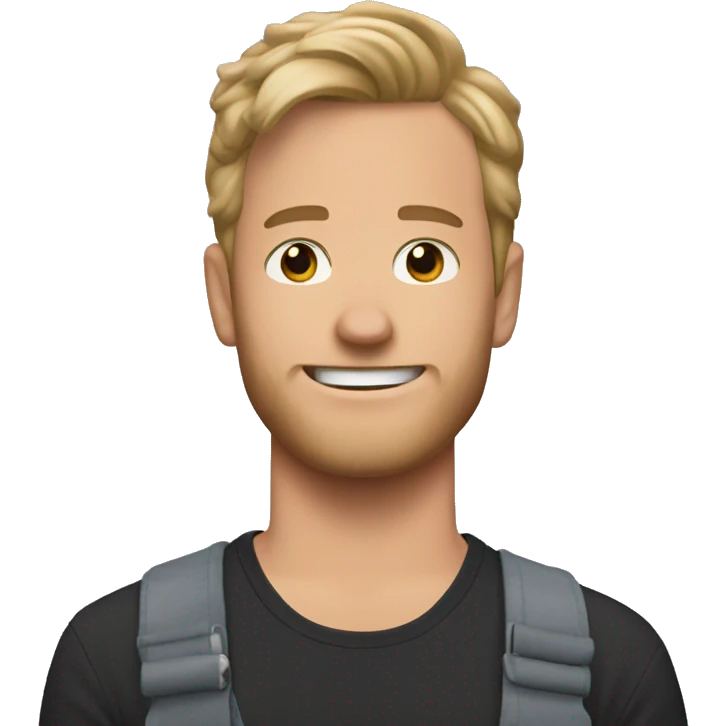 Daniel Larson TikTok  emoji
