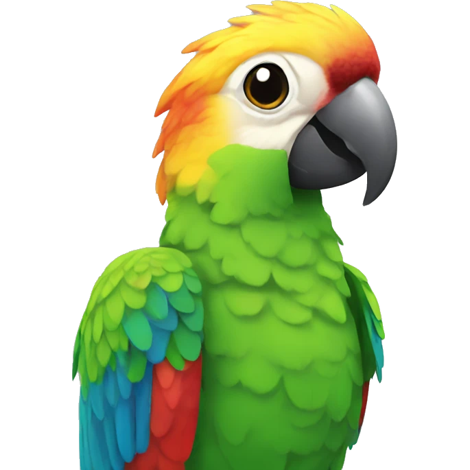 GTA style parrot  emoji