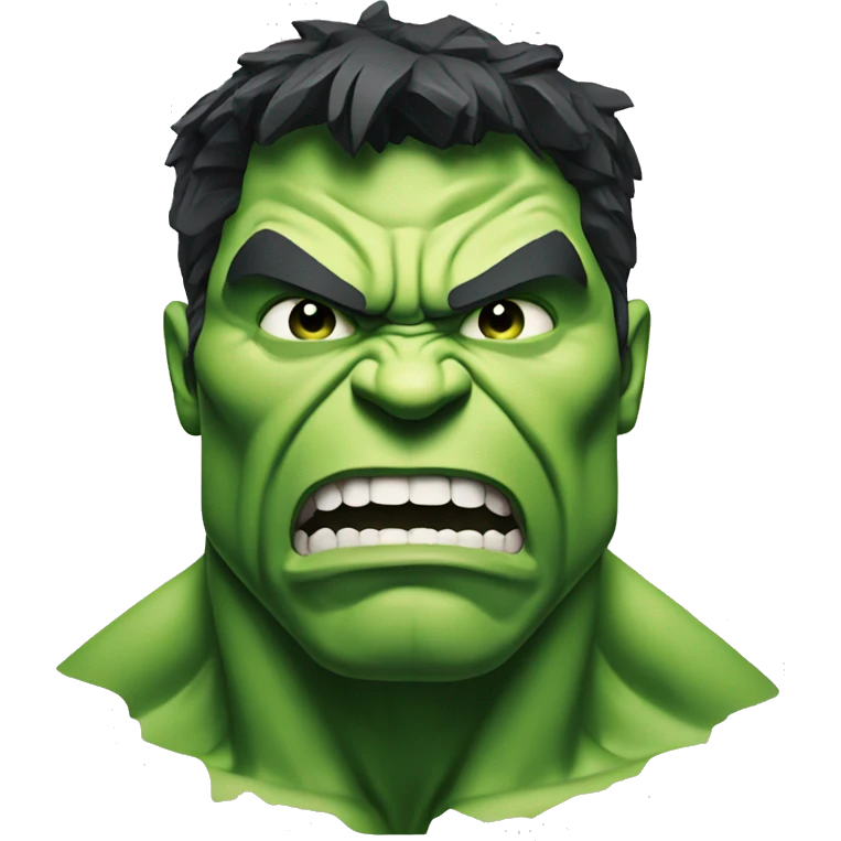 Hulk smashing  emoji