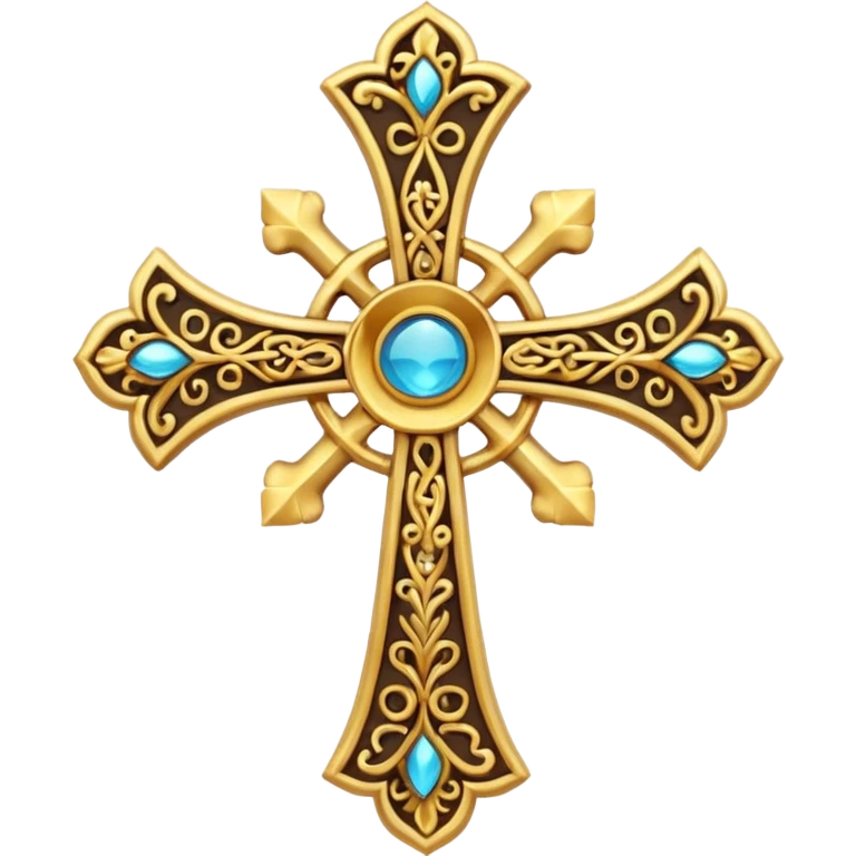 Syromalabar cross emoji
