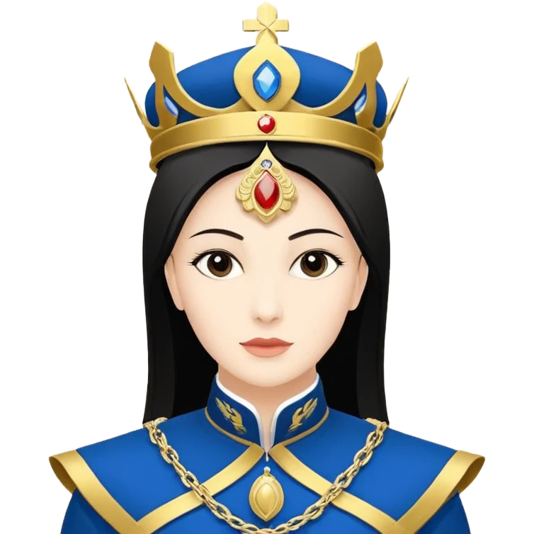 Киця у синьо-жовтій шляпі emoji