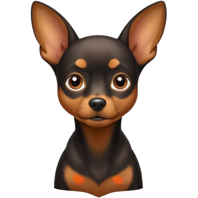 Pincher dog theme emoji