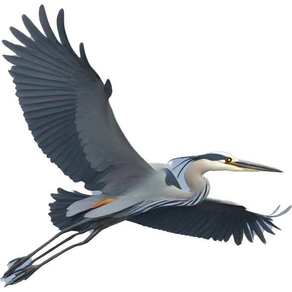 Flying Heron emoji