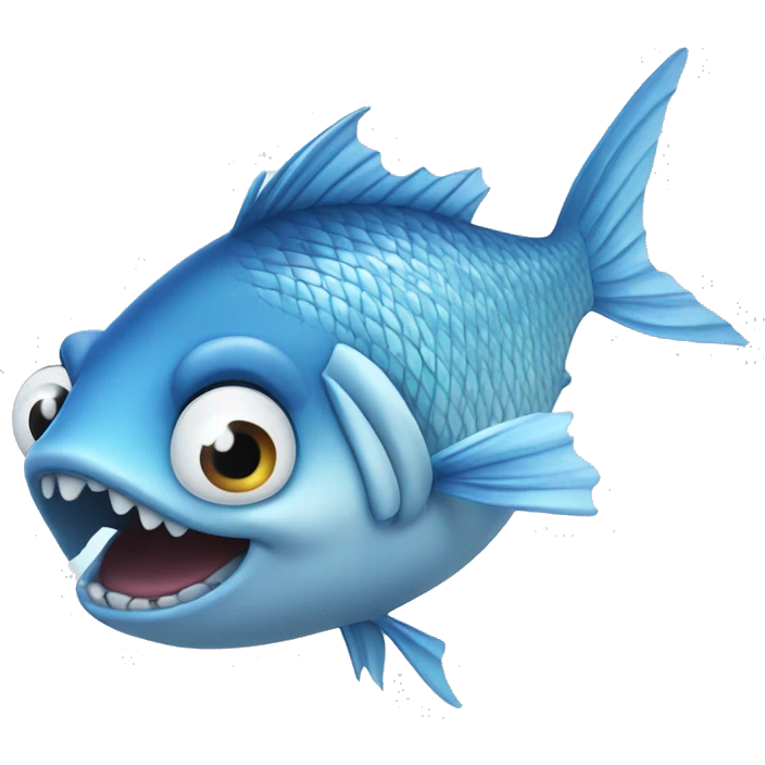 frozen fish in ice emoji