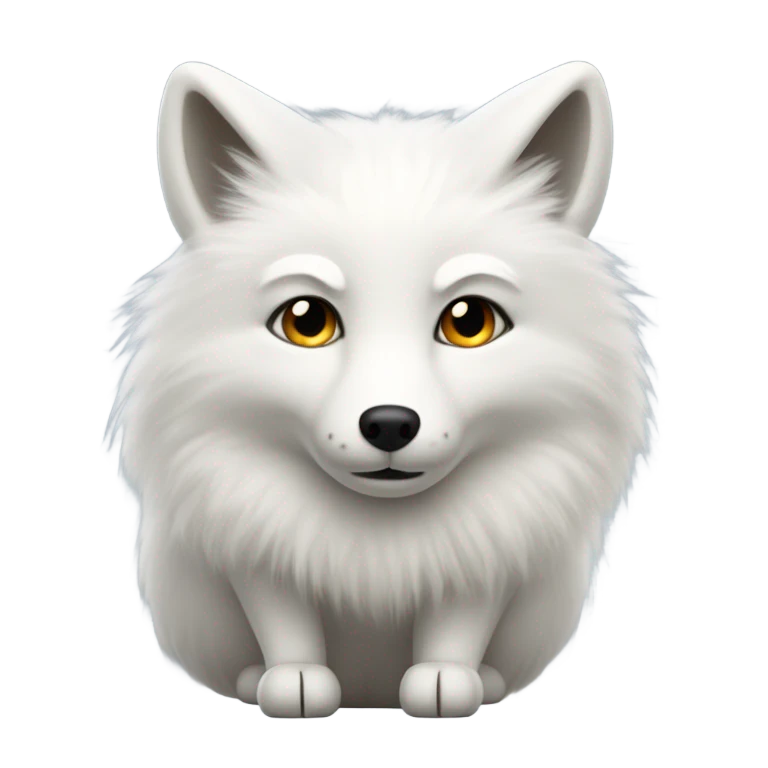 Arctic Fox emoji