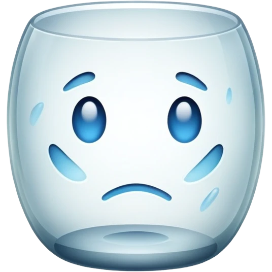Dirty glass emoji
