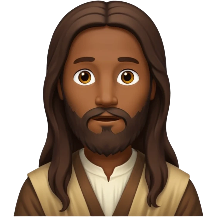 dark jesus emoji