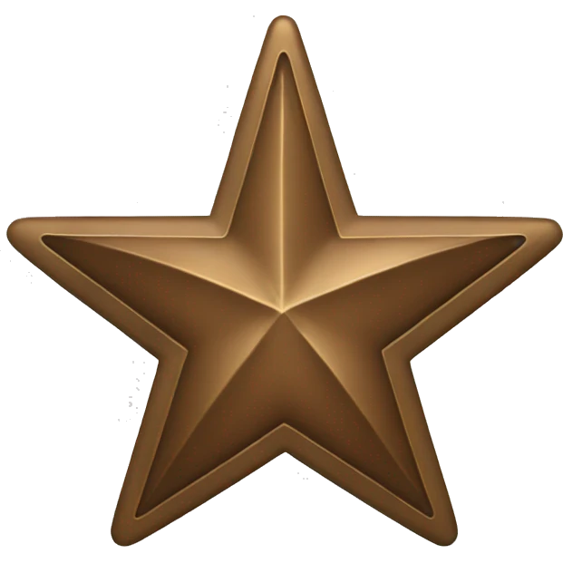 Bronze Star emoji
