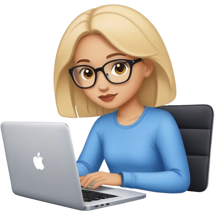 girl with  laptop emoji