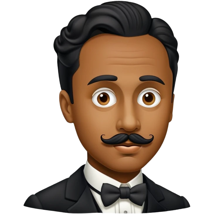 P diddy with a Charlie Chaplin mustache  emoji