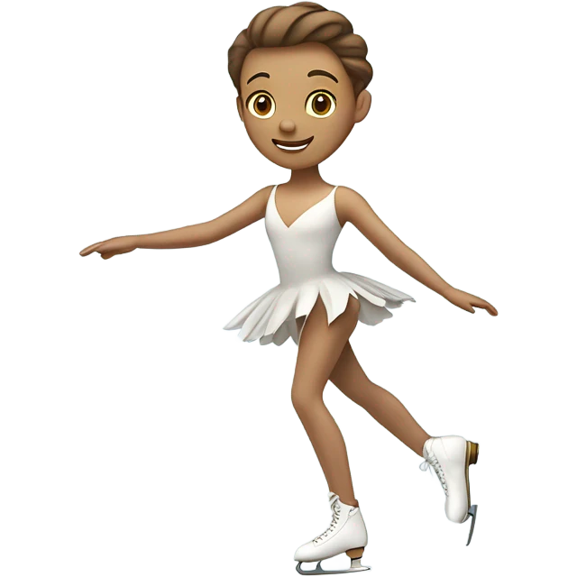 Skating on ice  emoji