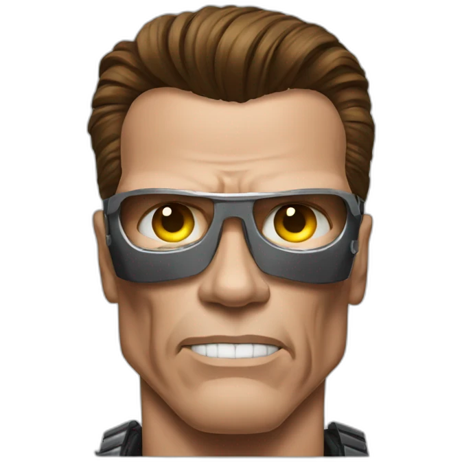 Terminator schwarzenegger emoji