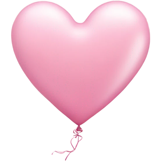 pastel pink heart balloons emoji