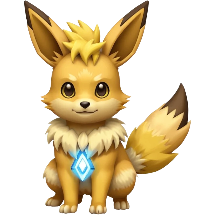 Zeraora-Eevee-fusion emoji
