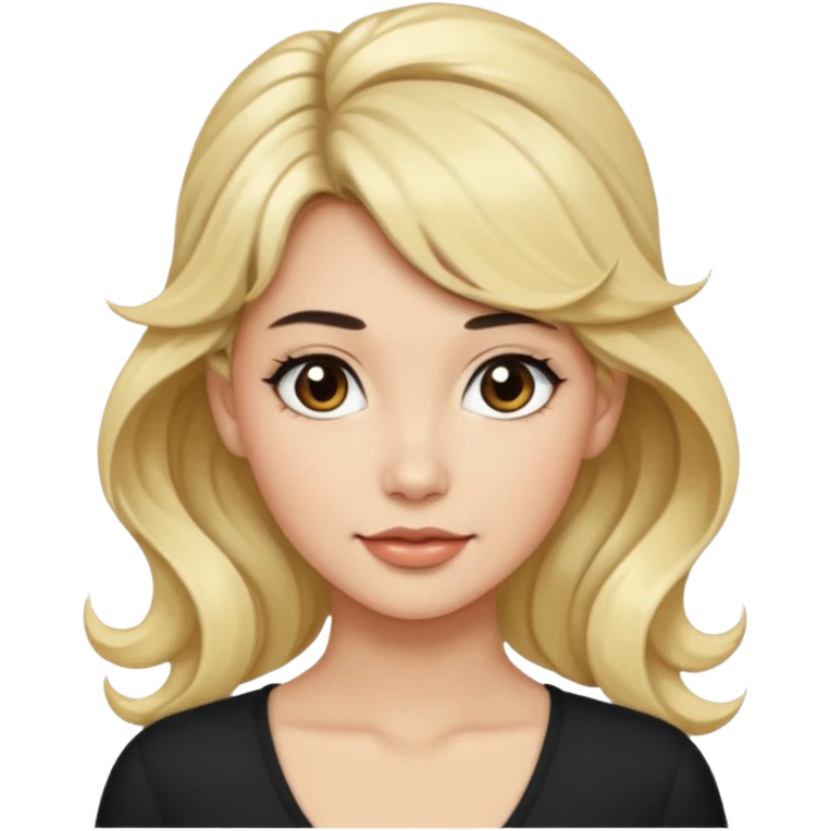 Buatkan emoji macam macam model rambut wanita emoji