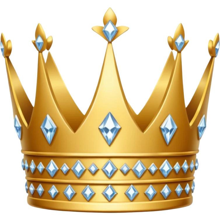 diamond queen crown emoji