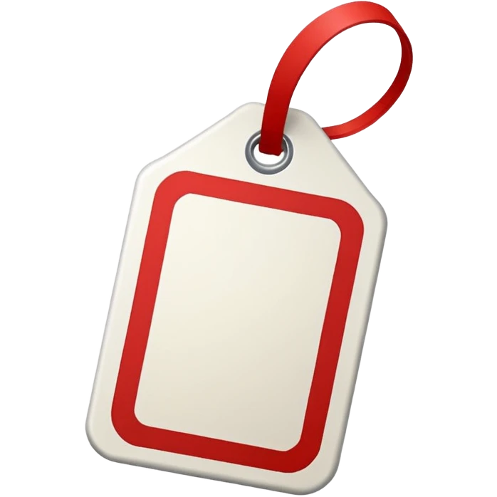 Price tag emoji