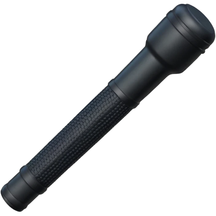 police baton with handles  emoji