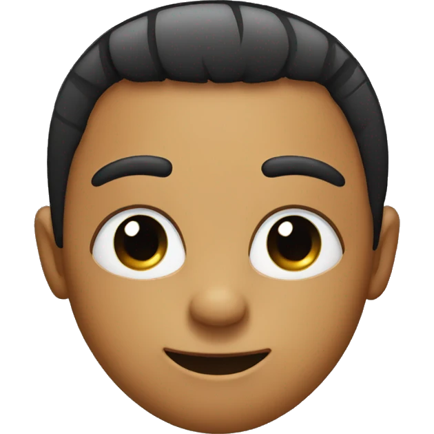 Black smiling face with lashes  emoji