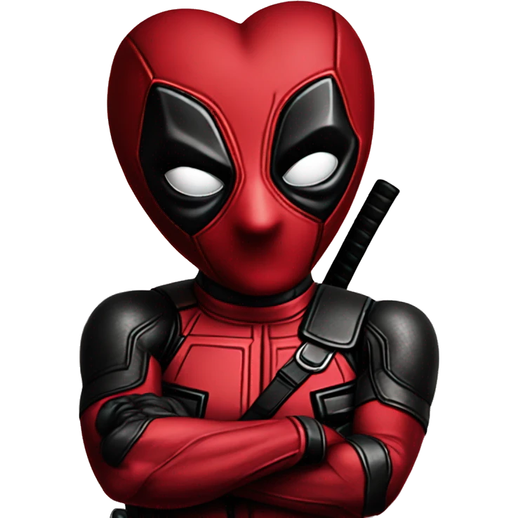 Deadpool heart  emoji