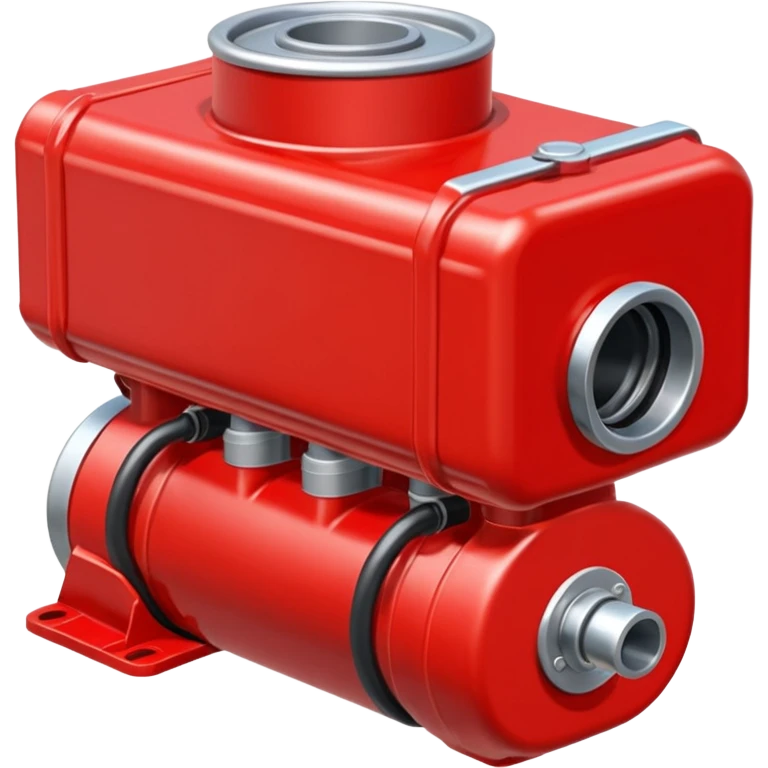 Red engine coolant emoji