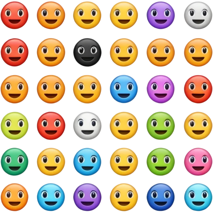 😝 mélange 👋🏼 emoji