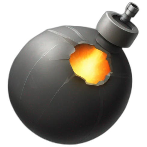 bomb emoji