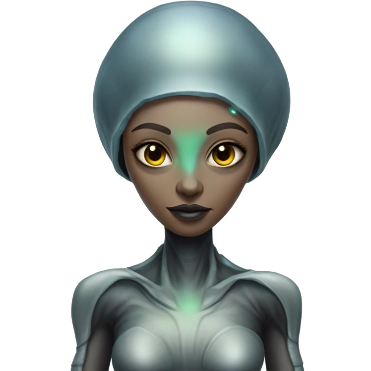 a alien woman full body emoji