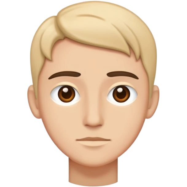 Create a piece of infj little head emoji