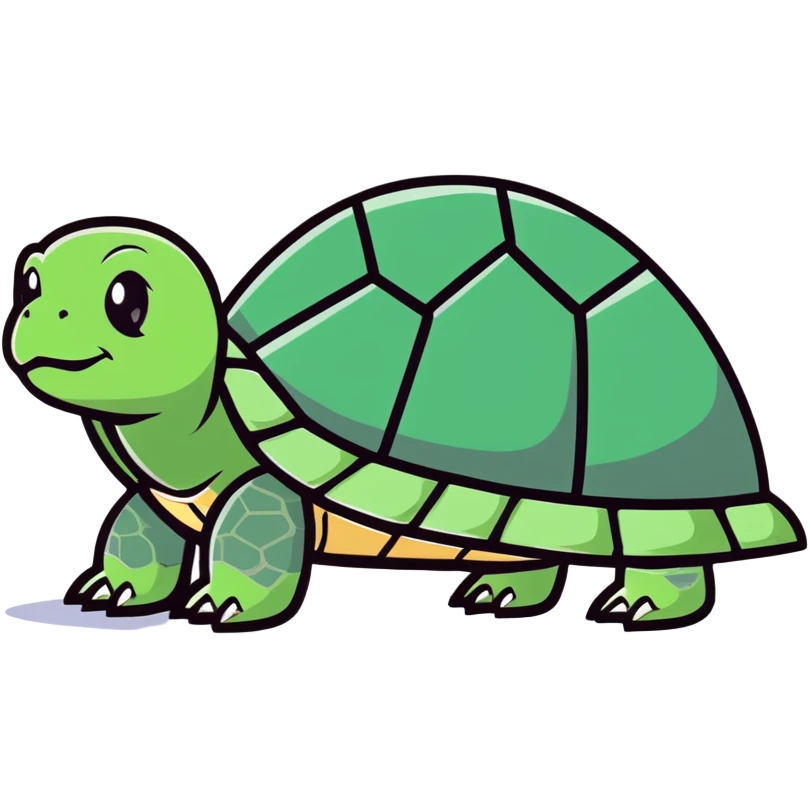 Rock that looks like a turtle shell emoji
