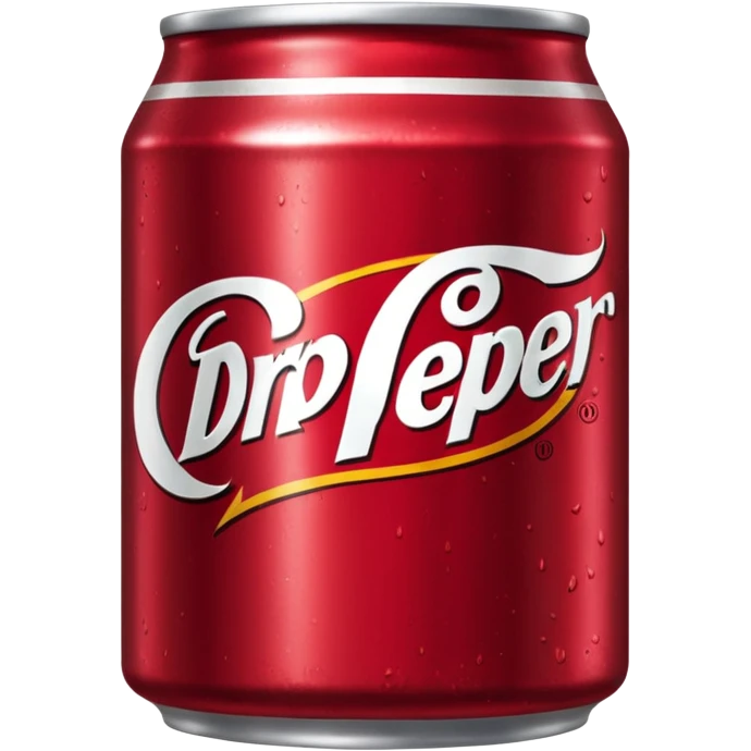 Dr Pepper can emoji