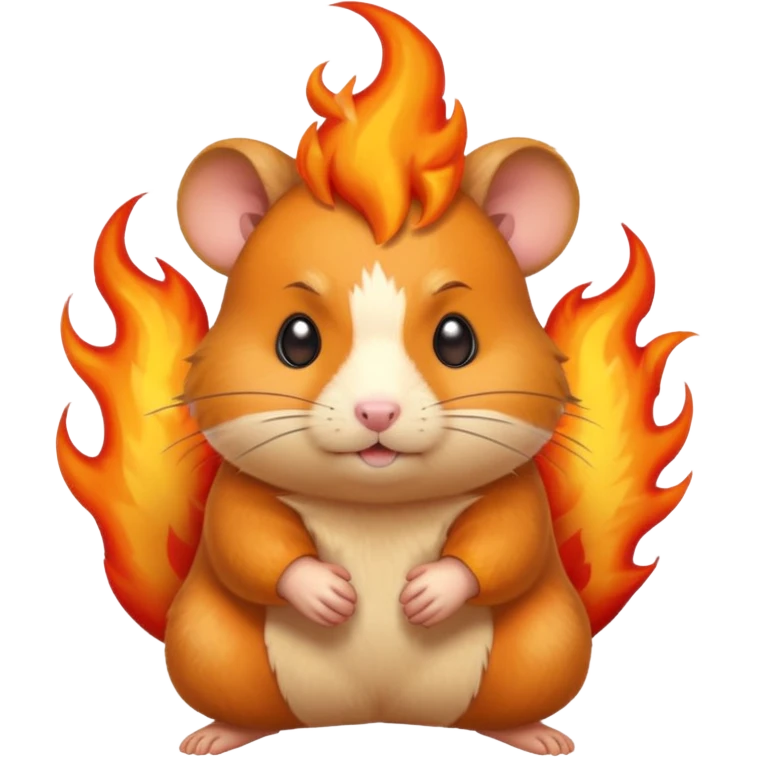 fire bender hamster emoji