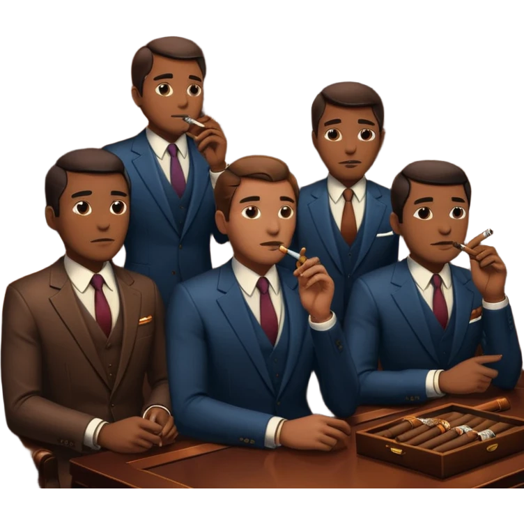 secret cigar club emoji