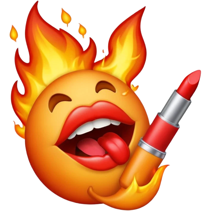 🔥+💋 emoji