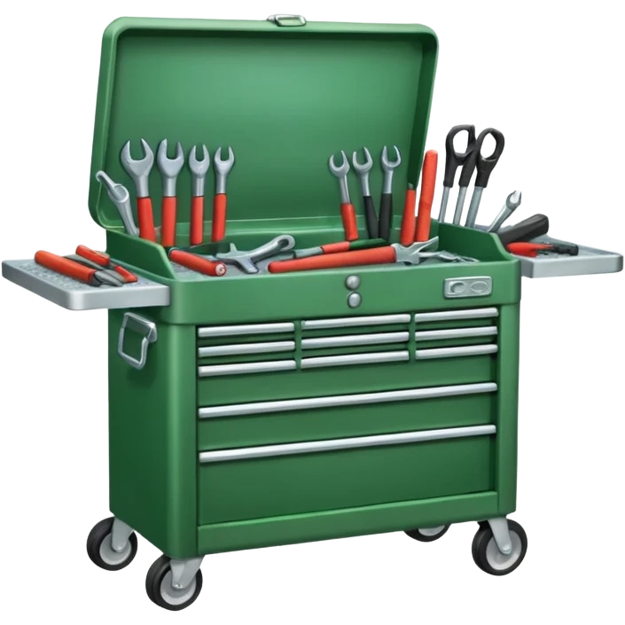 green mechanic tool table emoji