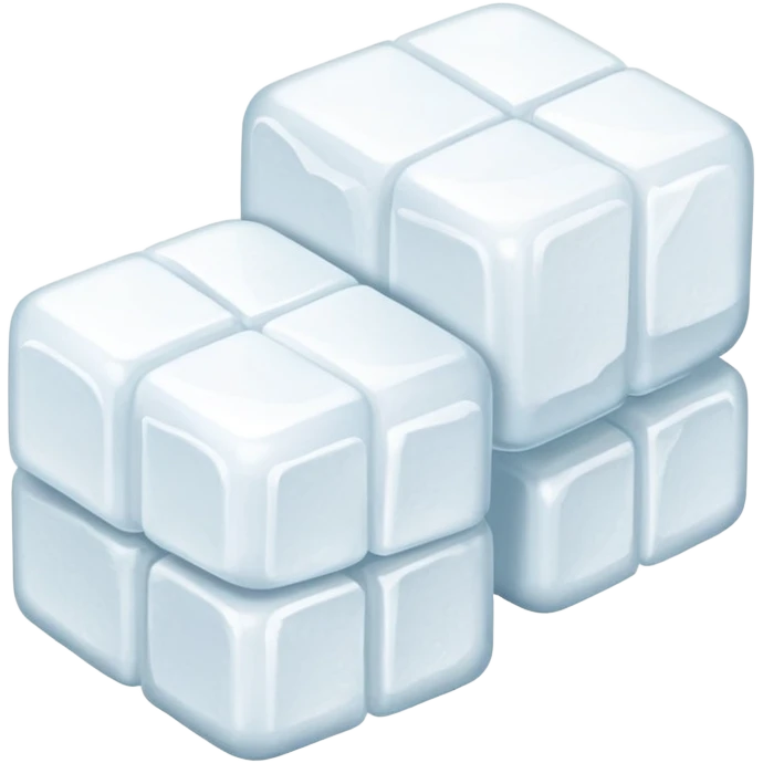two sugar cubes emoji