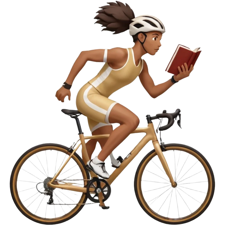 i need running , cycling , sports , reading , art , gaming activity image emoji