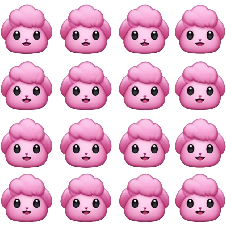 Cute pink girly things  emoji