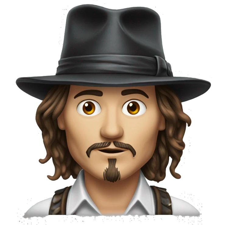  öpücük atan johnny depp emoji