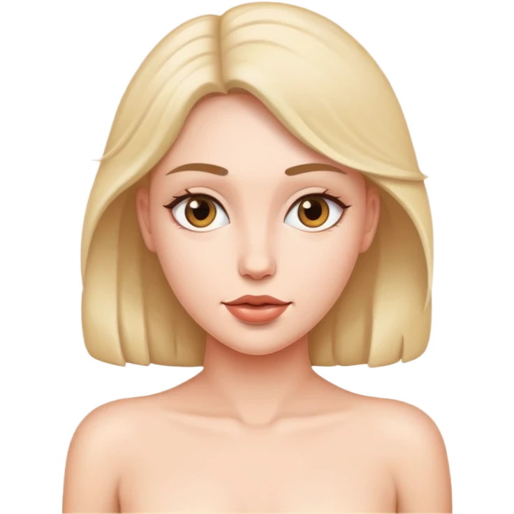 Naked woman emoji