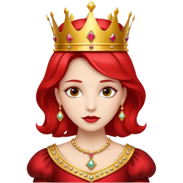 red queen in alice wonderland emoji