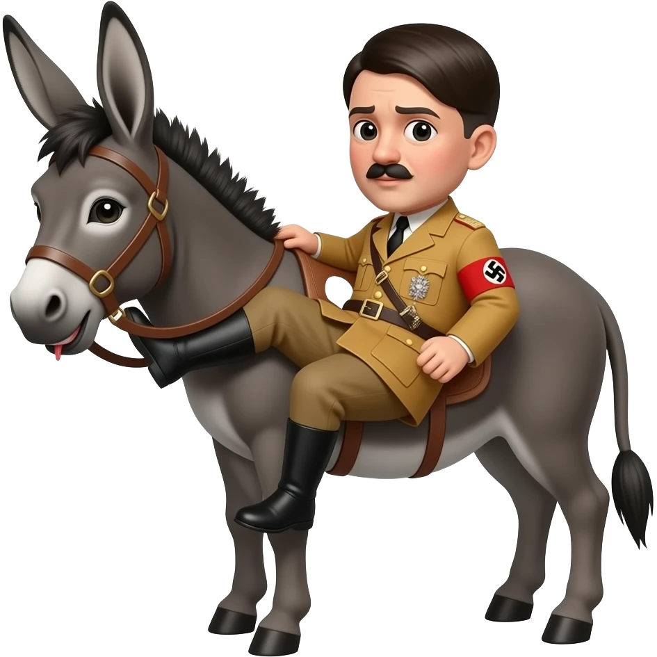 Hitler raping donkey emoji