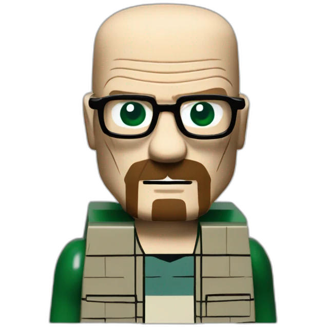 Walter white in lego emoji