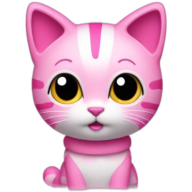 hello kity pink emoji