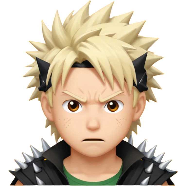 Bakugo from mha emoji
